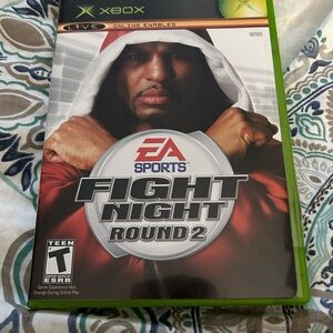 Fight Night Round 2 for Xbox - Red and White